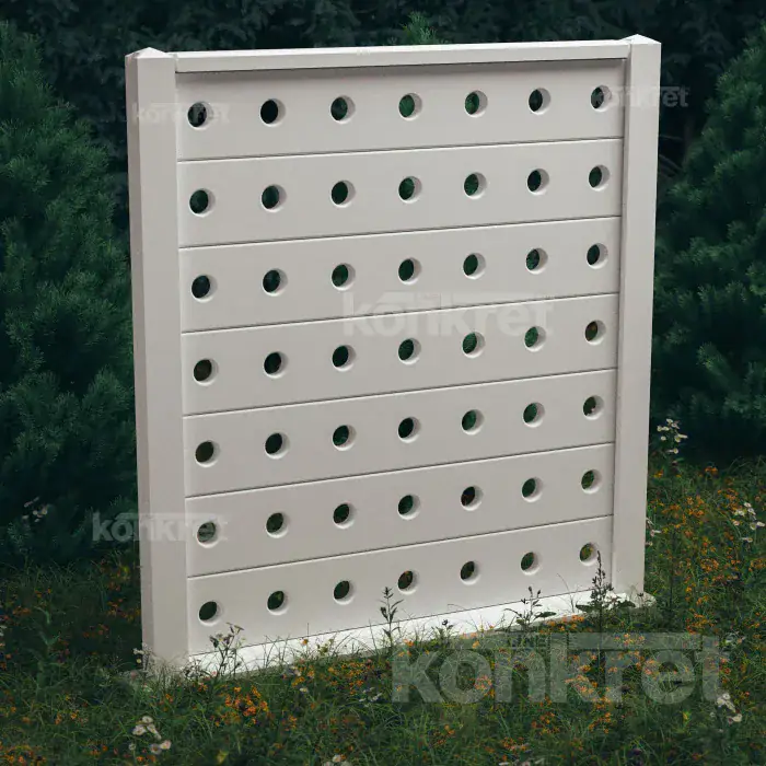 Бетонна ограда Lights (KV202)