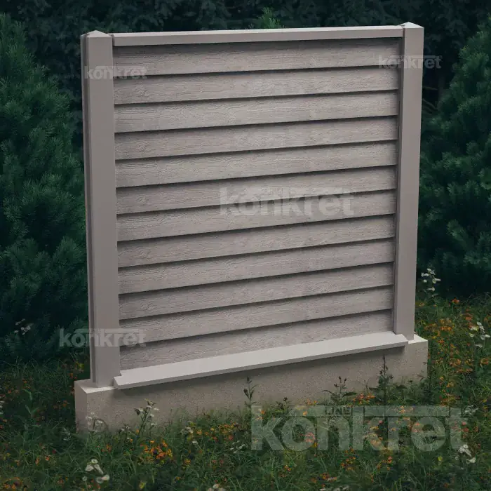 Бетонна ограда Timberlap (KT104)