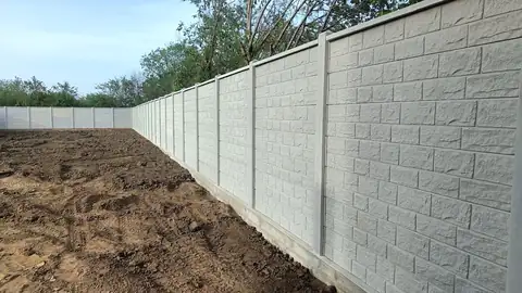 Снимка от клиент № 18: ограда Konkret Line (отзив в Google)
